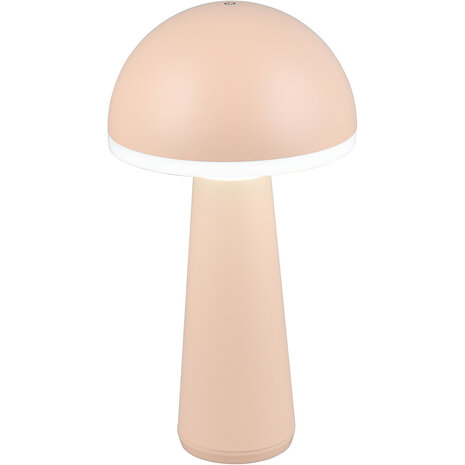 LED Tafellamp Trion Lungo 2W met Aanpasbare Kleur & Oplaadbare Batterijen - Taupe LED Tafellamp Trion Lungo 2W met Aanpasbare Kleur & Oplaadbare Batterijen - Taupe