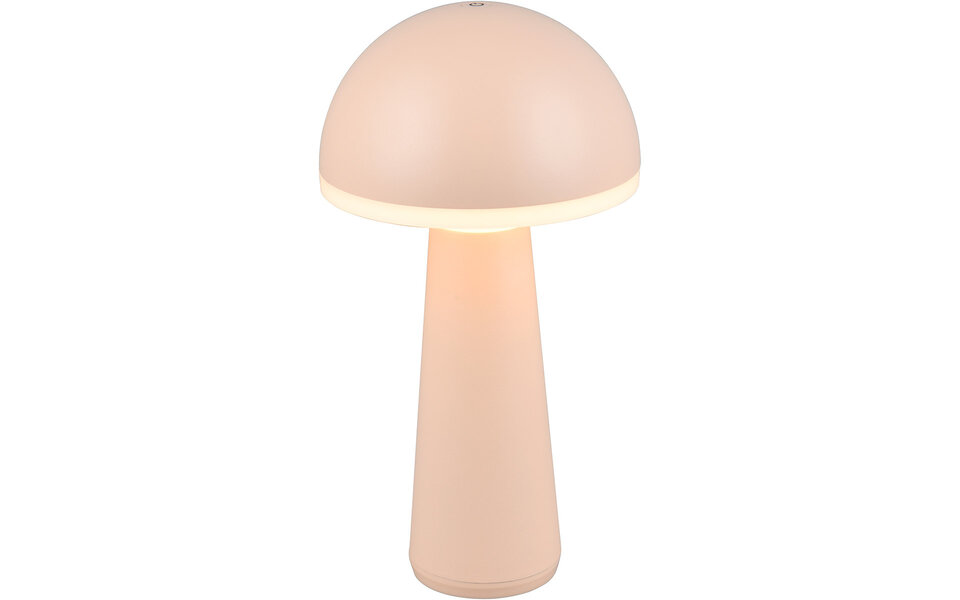 HLW LED LED Table Lamp - Trion Lungo - 2W - Adjustable color - Rechargeable batteries - Taupe - Cast aluminum HLW LED LED Table Lamp - Trion Lungo - 2W - Adjustable color - Rechargeable batteries - Taupe - Cast aluminum