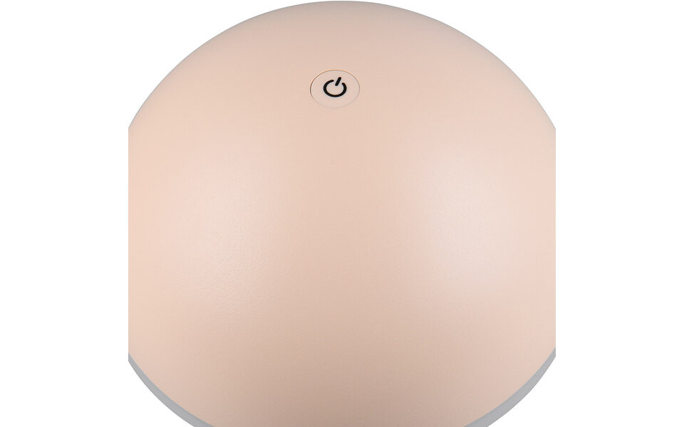 HLW LED LED Table Lamp - Trion Lungo - 2W - Adjustable color - Rechargeable batteries - Taupe - Cast aluminum HLW LED LED Table Lamp - Trion Lungo - 2W - Adjustable color - Rechargeable batteries - Taupe - Cast aluminum