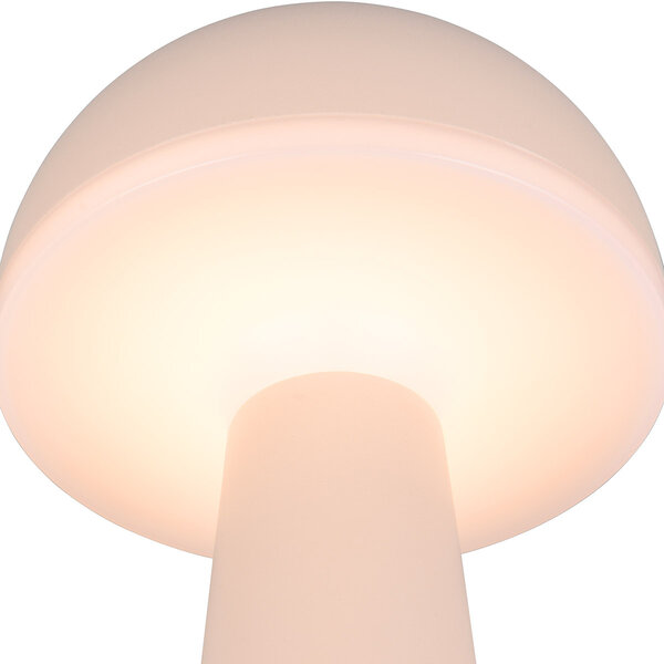 HLW LED LED Tafellamp Trion Lungo 2W met Aanpasbare Kleur & Oplaadbare Batterijen - Taupe HLW LED LED Tafellamp Trion Lungo 2W met Aanpasbare Kleur & Oplaadbare Batterijen - Taupe