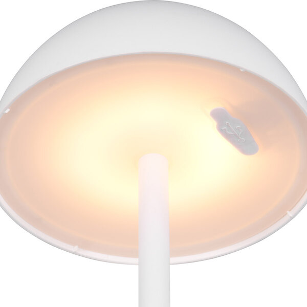 HLW LED LED Tafellamp en met Stoffen Kap, Warm Wit 2700K–3000K, 7W LED Energiezuinig HLW LED LED Tafellamp en met Stoffen Kap, Warm Wit 2700K–3000K, 7W LED Energiezuinig