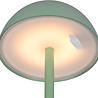 HLW LED LED Tafellamp - Trion Rado - 1.7W - Warm Wit 3000K - Oplaadbare batterijen - Pistachegroen - Kunststof