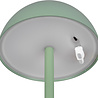 HLW LED LED Tafellamp - Trion Rado - 1.7W - Warm Wit 3000K - Oplaadbare batterijen - Pistachegroen - Kunststof