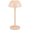 HLW LED LED Table Lamp - Trion Rado - 1.7W - Warm White 3000K - Rechargeable batteries - Taupe - Plastic