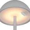 HLW LED LED Tafellamp - Trion Rado - 1.7W - Warm Wit 3000K - Oplaadbare batterijen - Grijs - Kunststof HLW LED LED Tafellamp - Trion Rado - 1.7W - Warm Wit 3000K - Oplaadbare batterijen - Grijs - Kunststof