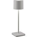 LED Table Lamp - Trion Andez - 1.5W - Adjustable color - Rechargeable batteries - Gray - Plastic