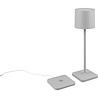 HLW LED LED Table Lamp - Trion Andez - 1.5W - Adjustable color - Rechargeable batteries - Gray - Plastic