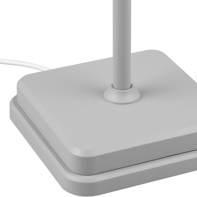 HLW LED LED Tafellamp - Trion Andez - 1.5W - Aanpasbare kleur - Oplaadbare batterijen - Grijs - Kunststof