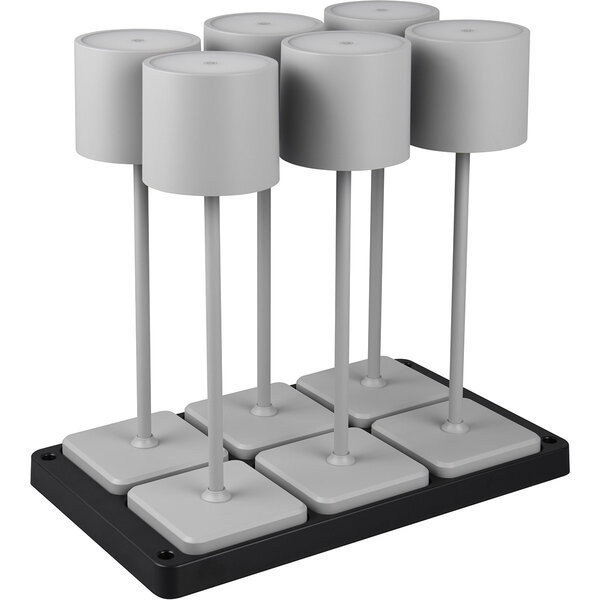 HLW LED Moderne LED Tafellamp en 5W met Stoffen Kap en Aanpasbare Kleur HLW LED Moderne LED Tafellamp en 5W met Stoffen Kap en Aanpasbare Kleur