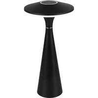LED Tafellamp - Trion Rezo - 2W - Aanpasbare Kleur - Oplaadbare batterijen - Mat Zwart - Kunststof LED Tafellamp - Trion Rezo - 2W - Aanpasbare Kleur - Oplaadbare batterijen - Mat Zwart - Kunststof