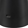 HLW LED LED Table Lamp - Trion Rezo - 2W - Adjustable Color - Rechargeable batteries - Matte Black - Plastic