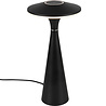 HLW LED LED Table Lamp - Trion Rezo - 2W - Adjustable Color - Rechargeable batteries - Matte Black - Plastic