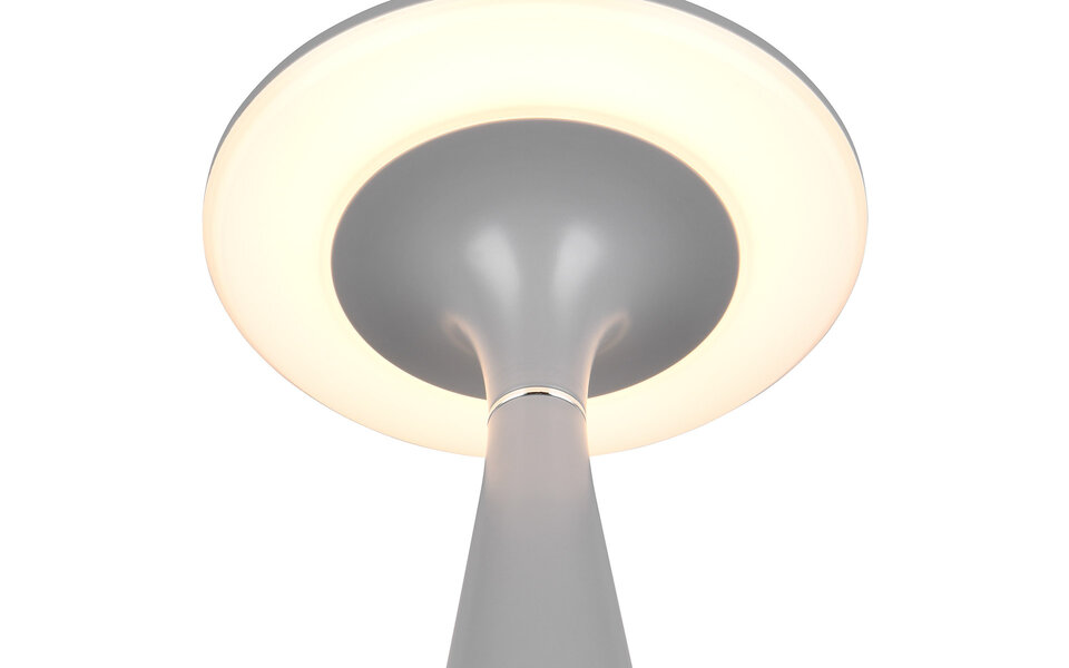 HLW LED LED Table Lamp - Trion Rezo - 2W - Adjustable Color - Rechargeable batteries - Gray - Plastic HLW LED LED Table Lamp - Trion Rezo - 2W - Adjustable Color - Rechargeable batteries - Gray - Plastic