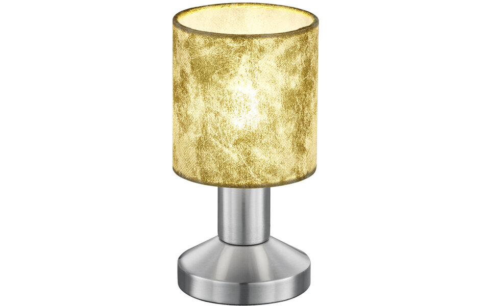 HLW LED LED Table Lamp - Table Lighting - Trion Garno - E14 Fitting - Round - Matte Gold - Aluminum HLW LED LED Table Lamp - Table Lighting - Trion Garno - E14 Fitting - Round - Matte Gold - Aluminum