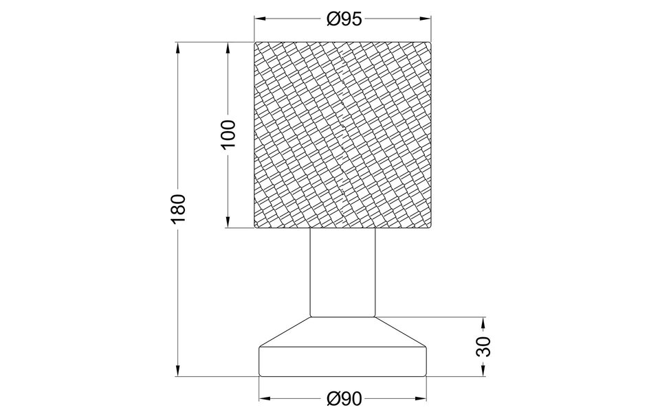 HLW LED LED Tafellamp - Tafelverlichting - Trion Garno - E14 Fitting - Rond - Mat Goud - Aluminium