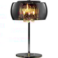LED Table Lamp - Table Lighting - Trion Vapiro - G9 Fitting - Round - Matte Chrome - Aluminum LED Table Lamp - Table Lighting - Trion Vapiro - G9 Fitting - Round - Matte Chrome - Aluminum