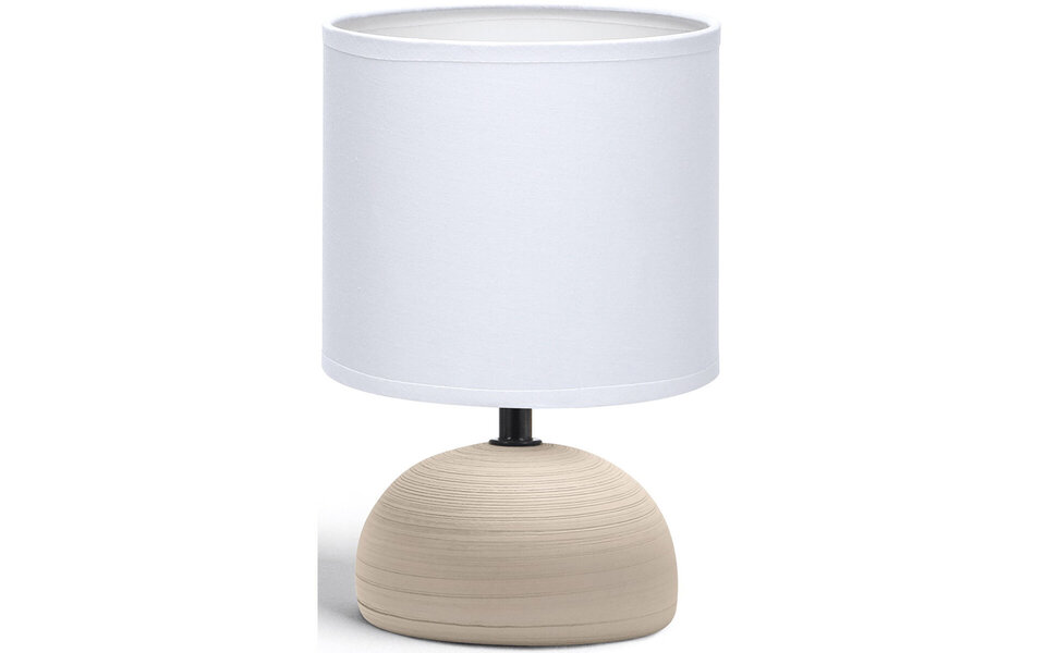 HLW LED LED Table Lamp Aigi Conton 2 - Round Look - Matte Brown Ceramic, E14 Fitting HLW LED LED Table Lamp Aigi Conton 2 - Round Look - Matte Brown Ceramic, E14 Fitting