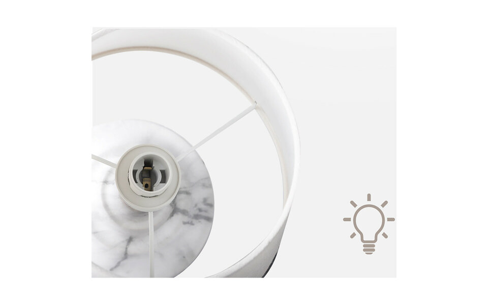 HLW LED LED Table Lamp Aigi Atar - Round Ceramic Matte Black E14 Fitting HLW LED LED Table Lamp Aigi Atar - Round Ceramic Matte Black E14 Fitting