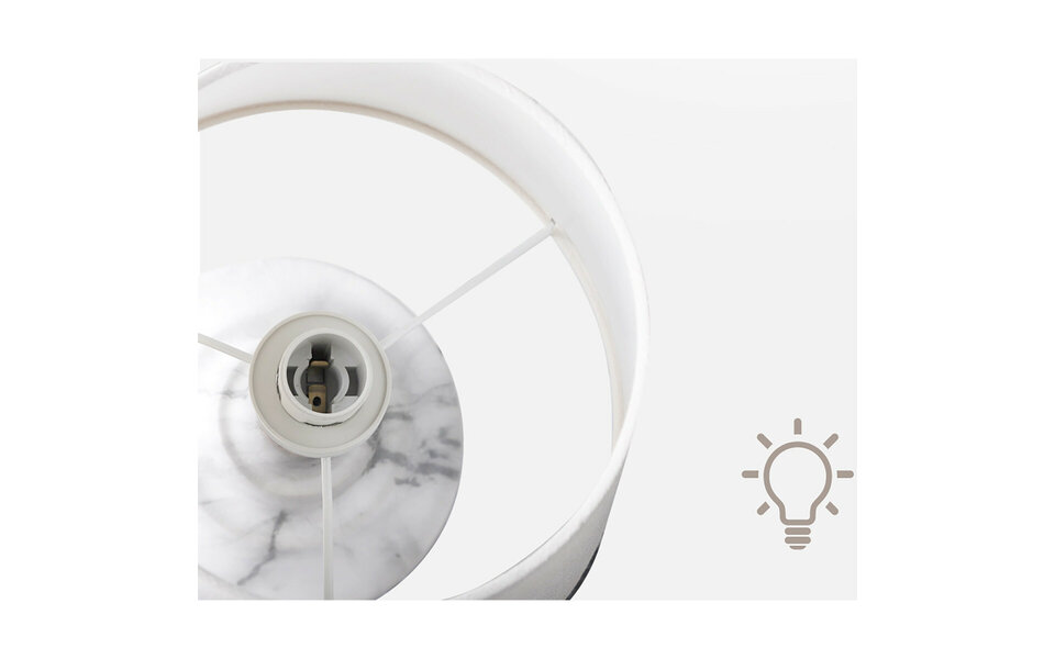 HLW LED LED Tafellamp Aigi Juvino - Mat Roze Rond Keramiek, E14 Fitting, Snoerschakelaar HLW LED LED Tafellamp Aigi Juvino - Mat Roze Rond Keramiek, E14 Fitting, Snoerschakelaar