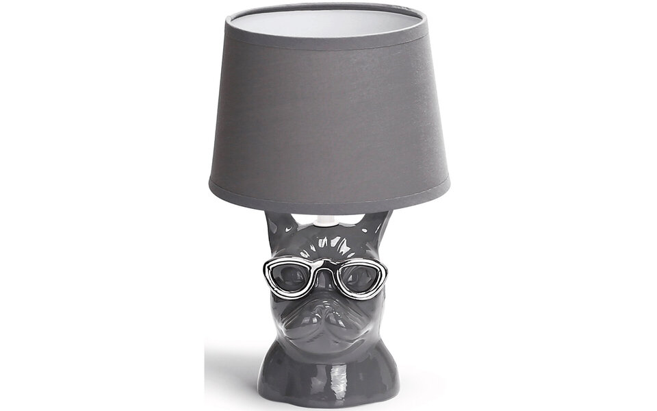 HLW LED LED Table Lamp Aigi Xinus - Round Matte Gray Ceramic with E14 Fitting HLW LED LED Table Lamp Aigi Xinus - Round Matte Gray Ceramic with E14 Fitting