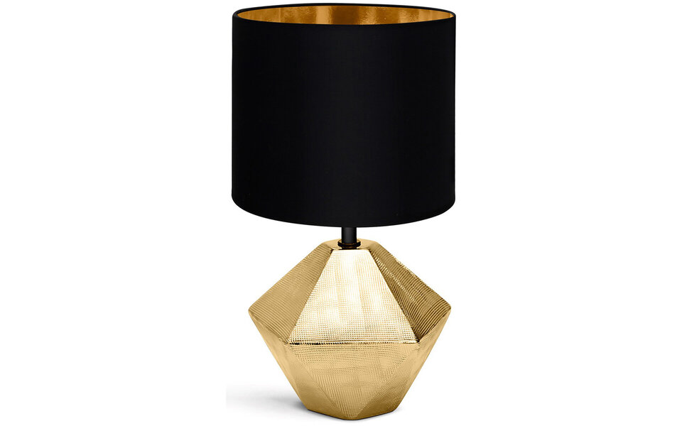 HLW LED LED Table Lamp Aigi Uynimo - Round, Matte Black/Gold Ceramic HLW LED LED Table Lamp Aigi Uynimo - Round, Matte Black/Gold Ceramic