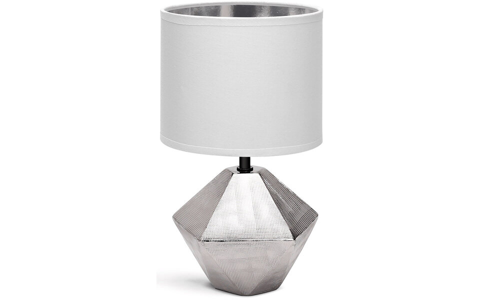 HLW LED LED Tafellamp Aigi Uynimo - Ronde , Witte , E14 Fitting