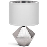 LED Table Lamp Aigi Uynimo XL - Round Matte White Ceramic