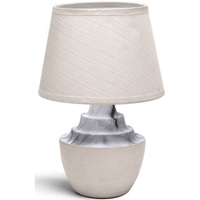 LED Tafellamp Aigi Fospa - Mat Bruin Keramiek, E14 Fitting LED Tafellamp Aigi Fospa - Mat Bruin Keramiek, E14 Fitting