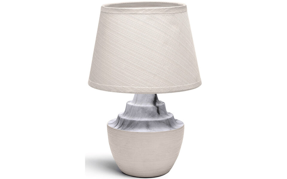 HLW LED LED Table Lamp Aigi Fospa - Round, Matte Brown Ceramic with E14 Fitting HLW LED LED Table Lamp Aigi Fospa - Round, Matte Brown Ceramic with E14 Fitting