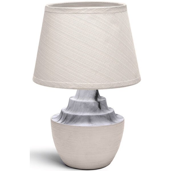 HLW LED LED Tafellamp Aigi Fospa - Rond, Mat Bruin Keramiek met E14 Fitting HLW LED LED Tafellamp Aigi Fospa - Rond, Mat Bruin Keramiek met E14 Fitting