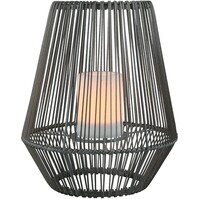 LED Table Lamp with Sensor and Waterproof Fabric Shade