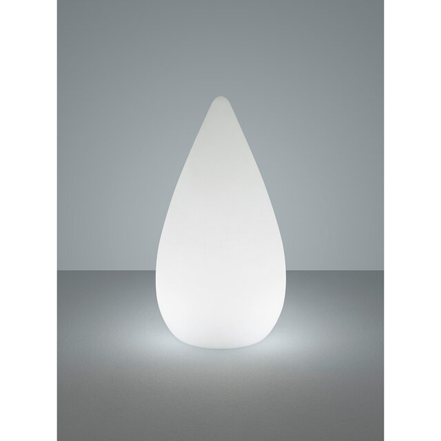 HLW LED LED Tafellamp - Trion Palina - 1.5W - Warm Wit 3000K - RGBW - Dimbaar - Ovaal - Mat Wit - Kunststof HLW LED LED Tafellamp - Trion Palina - 1.5W - Warm Wit 3000K - RGBW - Dimbaar - Ovaal - Mat Wit - Kunststof