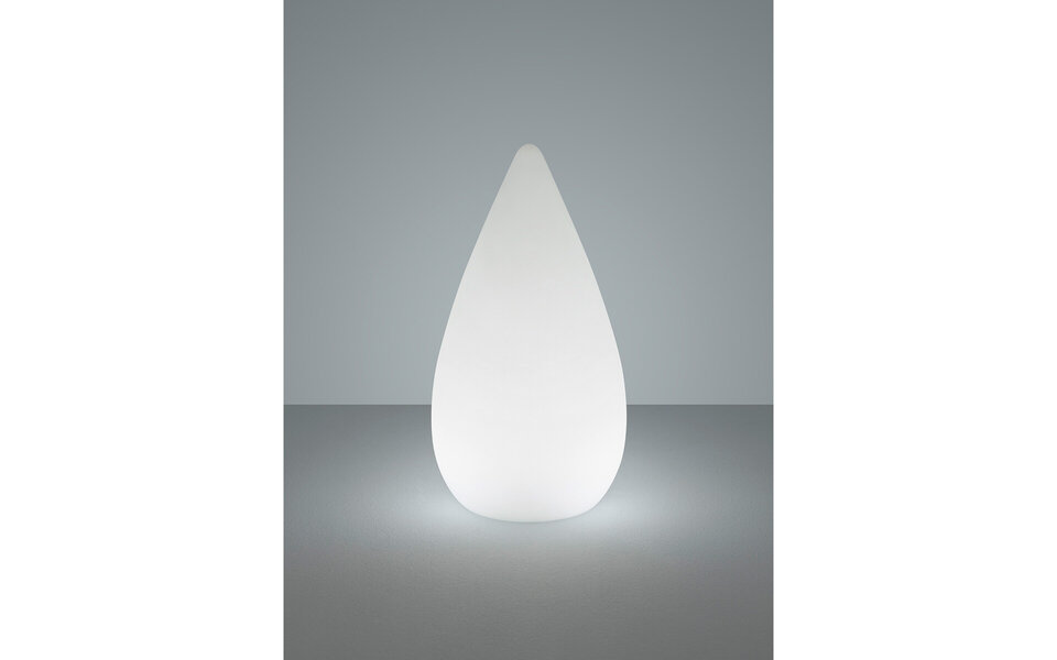 HLW LED LED Tafellamp - Trion Palina - 1.5W - Warm Wit 3000K - RGBW - Dimbaar - Ovaal - Mat Wit - Kunststof HLW LED LED Tafellamp - Trion Palina - 1.5W - Warm Wit 3000K - RGBW - Dimbaar - Ovaal - Mat Wit - Kunststof