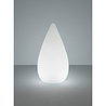 HLW LED LED Table Lamp - Trion Palina - 1.5W - Warm White 3000K - RGBW - Dimmable - Oval - Matte White - Plastic