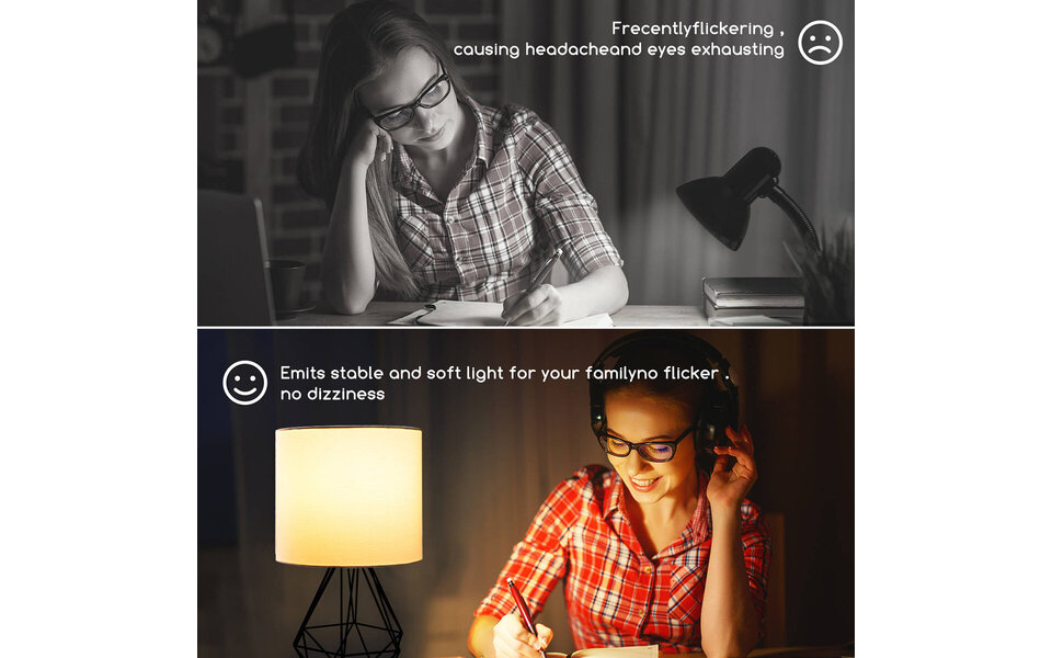 HLW LED LED Table Lamp Matte Black - Aluminum Round - E14 Socket - & Round HLW LED LED Table Lamp Matte Black - Aluminum Round - E14 Socket - & Round