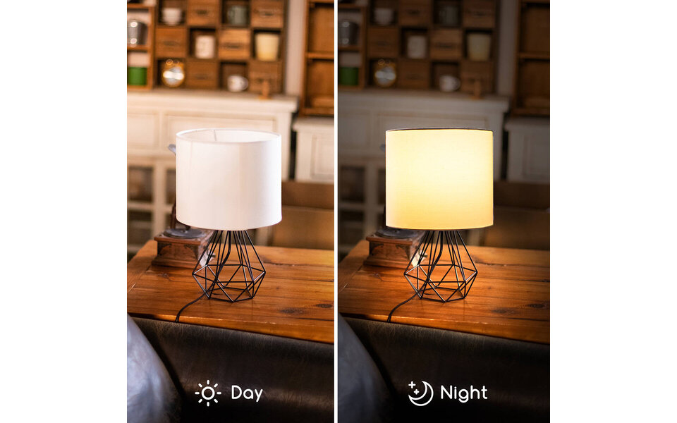 HLW LED LED Table Lamp Matte Black - Aluminum Round - E14 Socket - & Round HLW LED LED Table Lamp Matte Black - Aluminum Round - E14 Socket - & Round