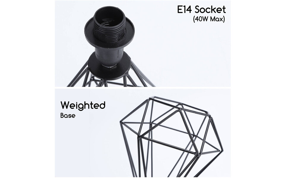 HLW LED LED Table Lamp Matte Black - Aluminum Round - E14 Socket - & Round HLW LED LED Table Lamp Matte Black - Aluminum Round - E14 Socket - & Round