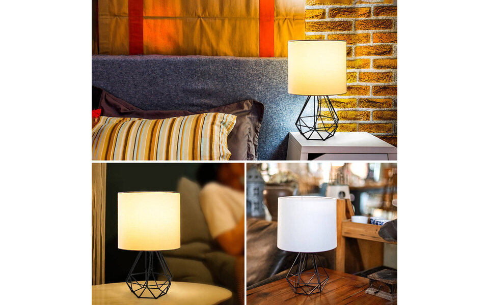 HLW LED LED Table Lamp Matte Black - Aluminum Round - E14 Socket - & Round HLW LED LED Table Lamp Matte Black - Aluminum Round - E14 Socket - & Round