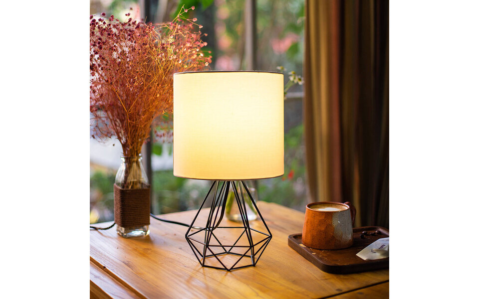 HLW LED LED Table Lamp Matte Black - Aluminum Round - E14 Socket - & Round HLW LED LED Table Lamp Matte Black - Aluminum Round - E14 Socket - & Round