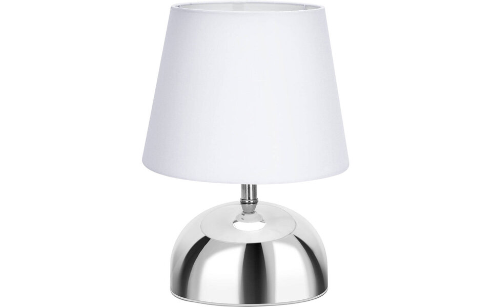 HLW LED LED Table Lamp Aigi Kali - Aluminum, Gloss Chrome, Round, E14 Fitting HLW LED LED Table Lamp Aigi Kali - Aluminum, Gloss Chrome, Round, E14 Fitting
