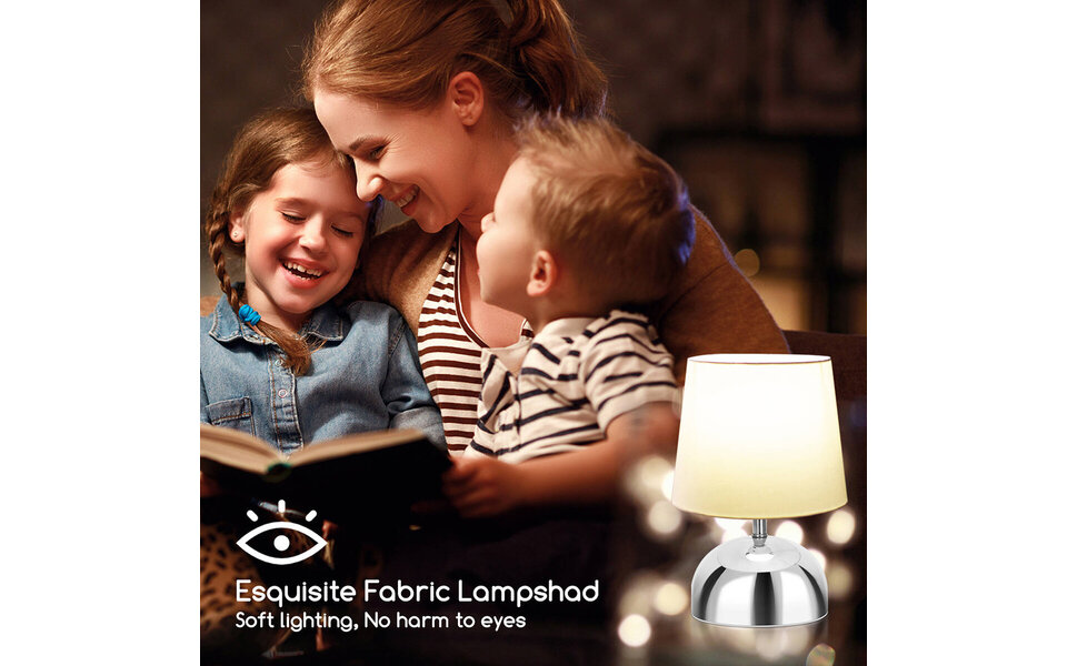 HLW LED LED Table Lamp Aigi Kali - Aluminum, Gloss Chrome, Round, E14 Fitting HLW LED LED Table Lamp Aigi Kali - Aluminum, Gloss Chrome, Round, E14 Fitting