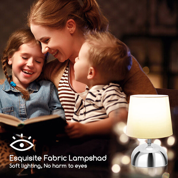 HLW LED LED Tafellamp Aigi Kali - Aluminium, Glans Chroom, Rond, E14 Fitting HLW LED LED Tafellamp Aigi Kali - Aluminium, Glans Chroom, Rond, E14 Fitting