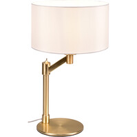 LED Table Lamp Matte Gold - Elegant Table Lighting E27
