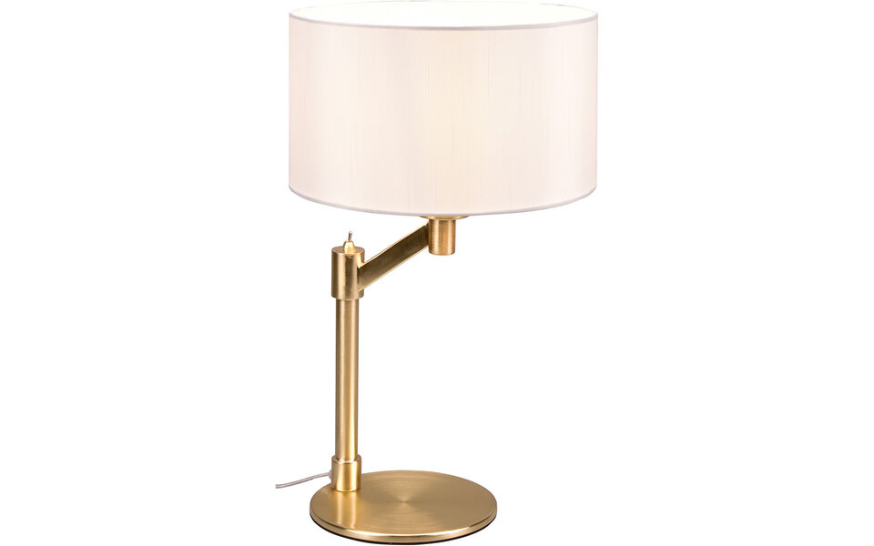 HLW LED LED Table Lamp Matte Gold - Round & Gold E27 Fitting