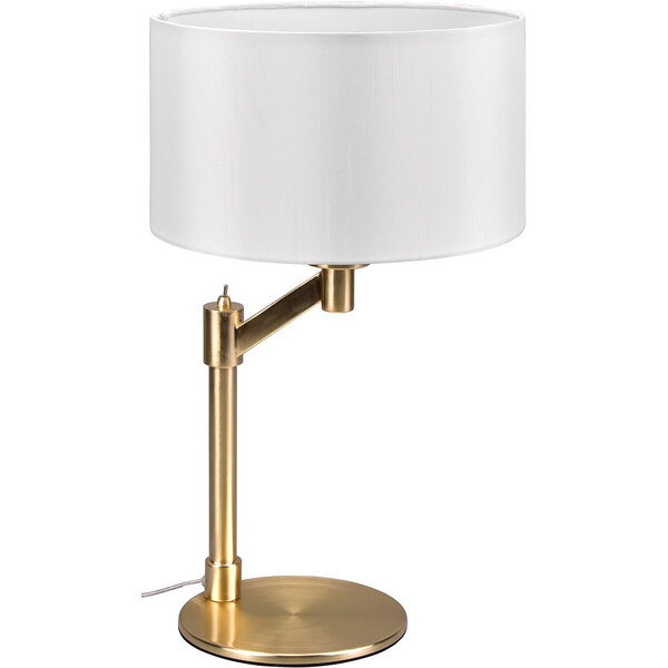 HLW LED LED Tafellamp Mat Goud - Ronde & Gouden E27 Fitting HLW LED LED Tafellamp Mat Goud - Ronde & Gouden E27 Fitting