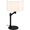 LED Table Lamp - Table Lighting - Trion Cindy - E27 Fitting - Round - Matte Black - Aluminum LED Table Lamp - Table Lighting - Trion Cindy - E27 Fitting - Round - Matte Black - Aluminum