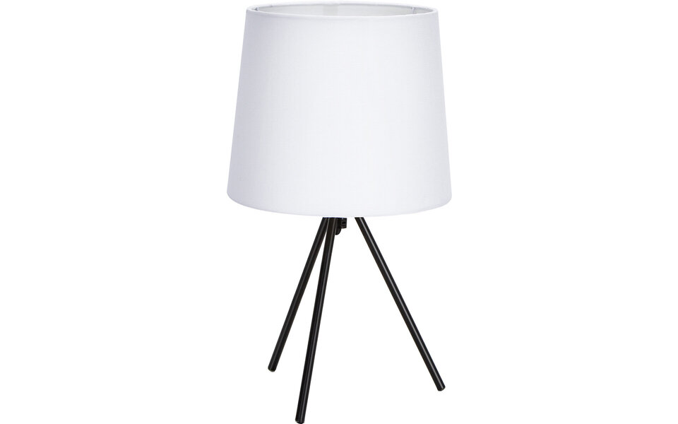 HLW LED LED Table Lamp Aigi Pinny - Matte White Steel Round Model | With Cord Switch