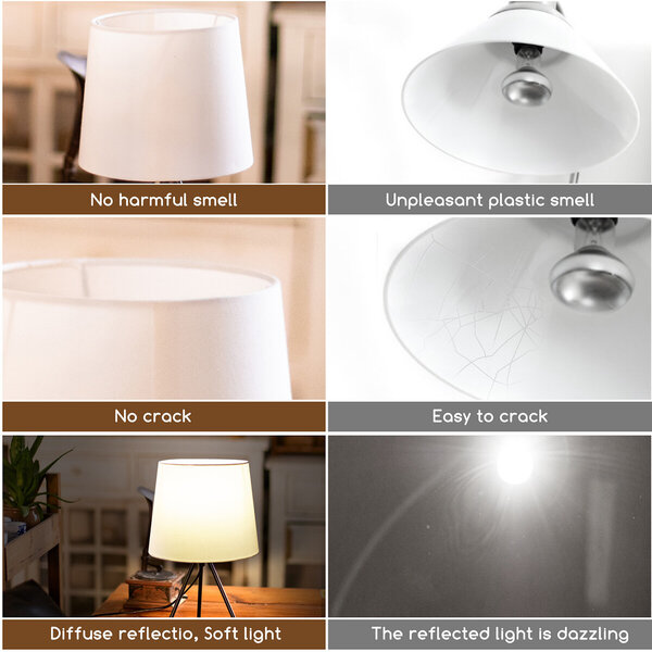 HLW LED LED Tafellamp Aigi Pinny - Mat Wit Stalen Rond Model | Met Snoerschakelaar HLW LED LED Tafellamp Aigi Pinny - Mat Wit Stalen Rond Model | Met Snoerschakelaar