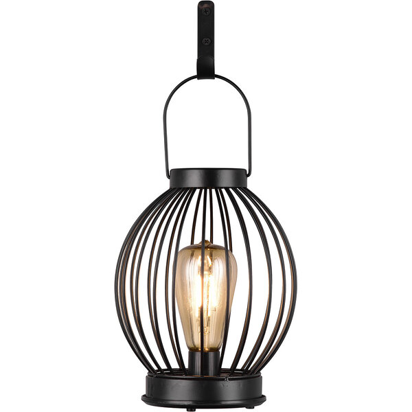 HLW LED Zwarte LED Tafellamp op Zonne-energie - Ronde , Warm Wit, Waterdicht IP44 HLW LED Zwarte LED Tafellamp op Zonne-energie - Ronde , Warm Wit, Waterdicht IP44