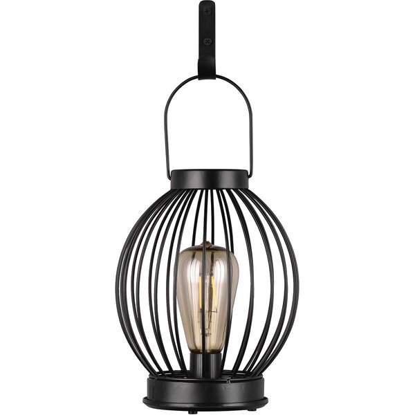 HLW LED Zwarte LED Tafellamp op Zonne-energie - Ronde , Warm Wit, Waterdicht IP44 HLW LED Zwarte LED Tafellamp op Zonne-energie - Ronde , Warm Wit, Waterdicht IP44